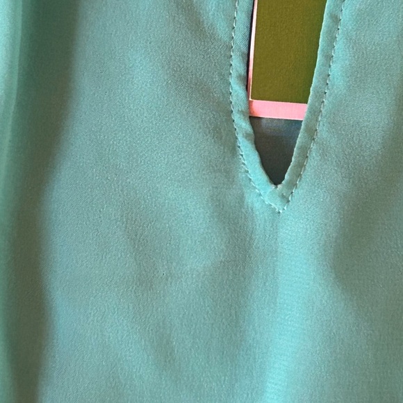 NWT Lilly Pulitzer Rogan Top Shorely Blue The Catch Stripe Size XS - Picture 7 of 7